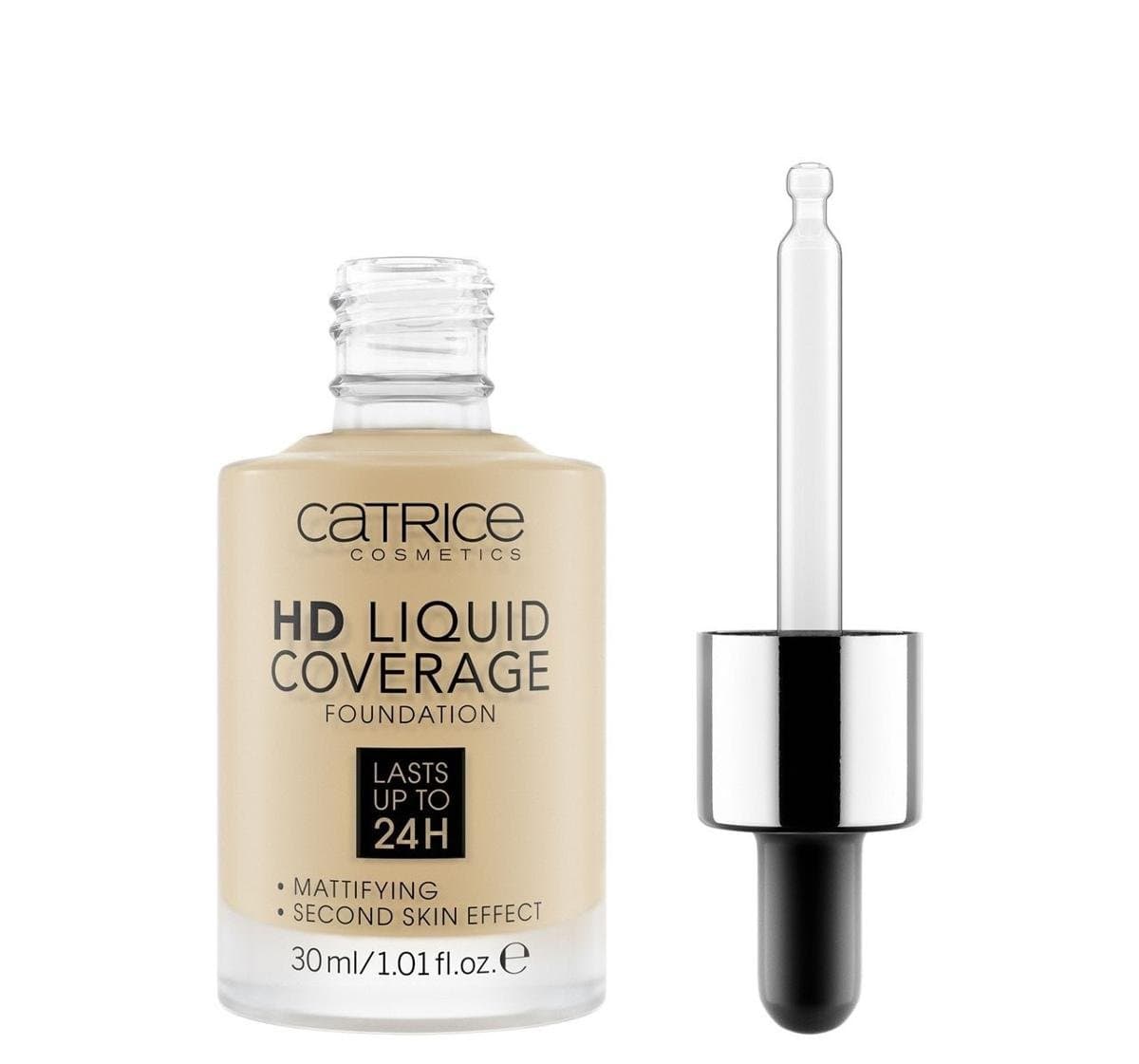 HD Liquid Coverage Foundation 24H, matujący podkład do twarzy 036 Hazelnut Beige