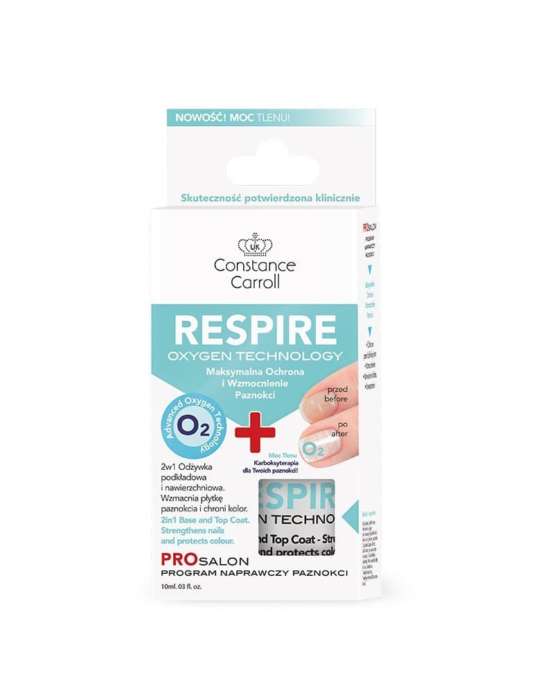 Carroll, Respire Oxygen Technology, odżywka do paznokci