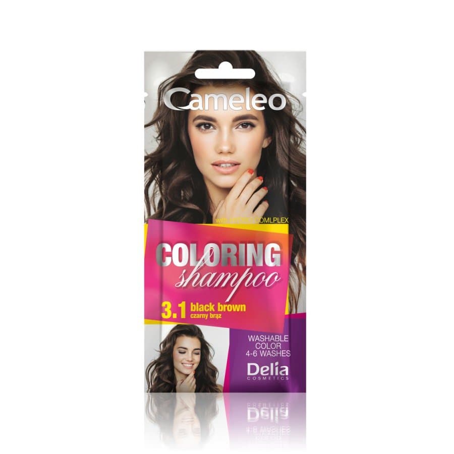 Cosmetics, Cameleo, szampon koloryzujący nr 3.1 Czarny brąz