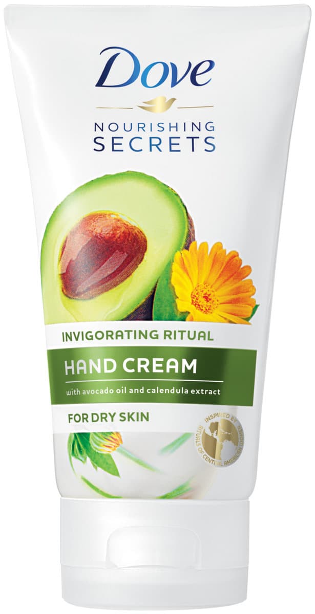 Nourishing Secrets, krem do rąk dla skóry bardzo suchej Avocado Oil & Calendula Extract