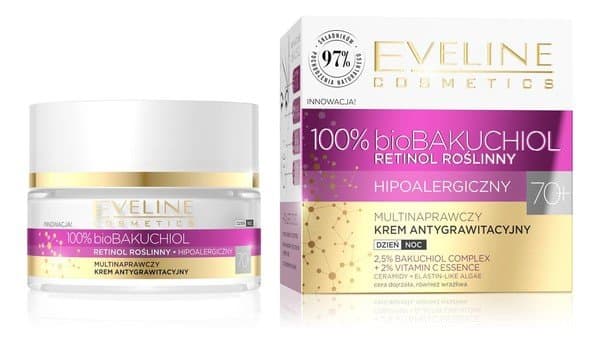 100% Bio Bakuchiol multinaprawczy krem antygrawitacyjny 70+