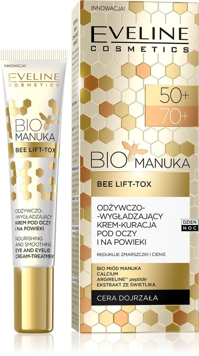 Bio Manuka, 50+/70+ krem- kuracja odżywczo wygładzający pod oczy i na powieki