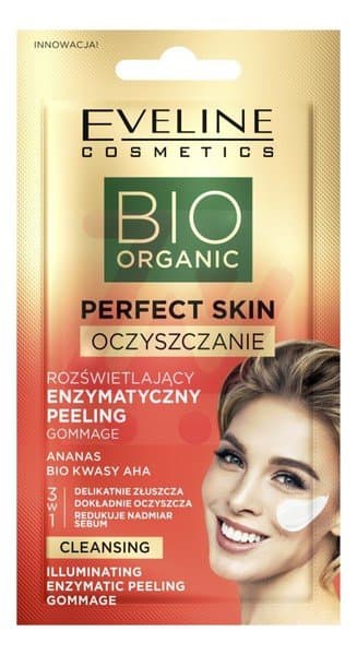 Bio Organic Perfect Skin enzymatyczny peeling z kwasami AHA i ananasem