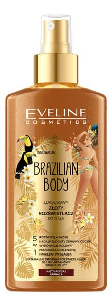 Brazilian Body złoty żelowy rozświetlacz do ciała