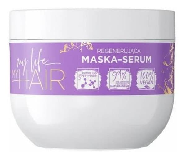 My Life My Hair - Regenerująca maska-serum do włosów wysokoporowatych