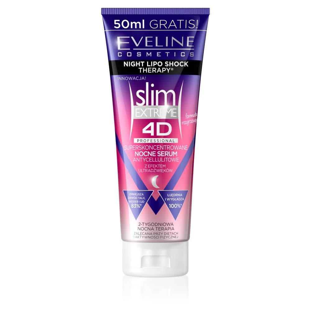 Slim Extreme mocno skoncentrowane serum na noc o działaniu rozgrzewającym