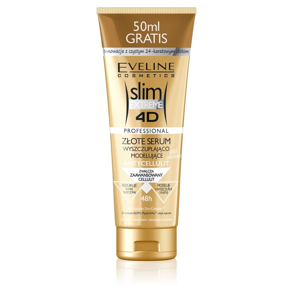 Cosmetics, Slim Extreme 4D, złote serum wyszczuplająco-modelujące