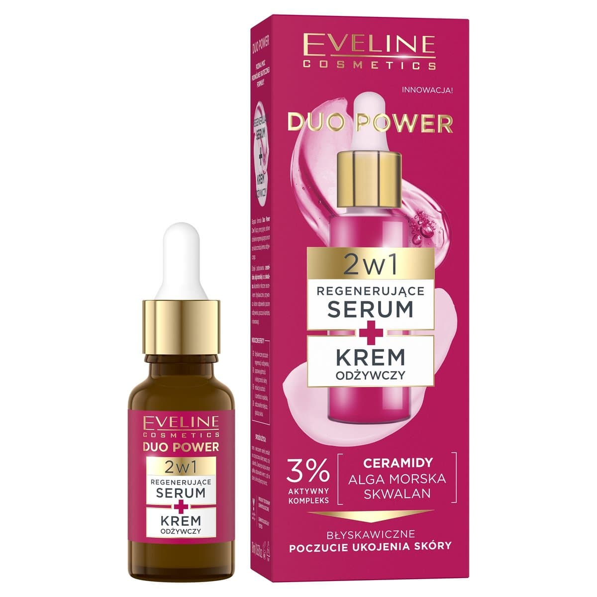 Duo Power 2w1 regenerujące serum i krem odżywczy