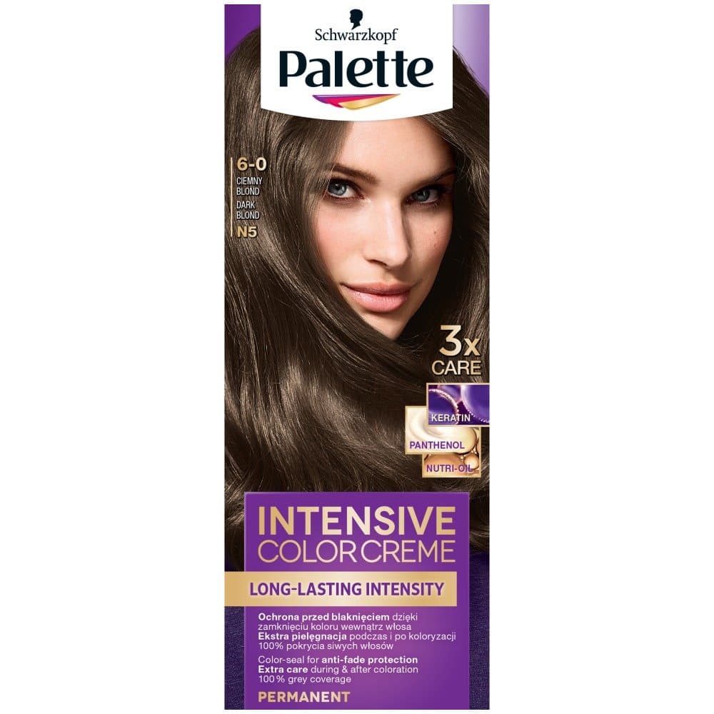 Palette Intensive Color Creme farba 6-0 Ciemny blond