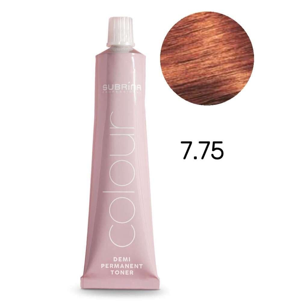 Demi-permanent Colour toner 7/75 koralowy średni blond