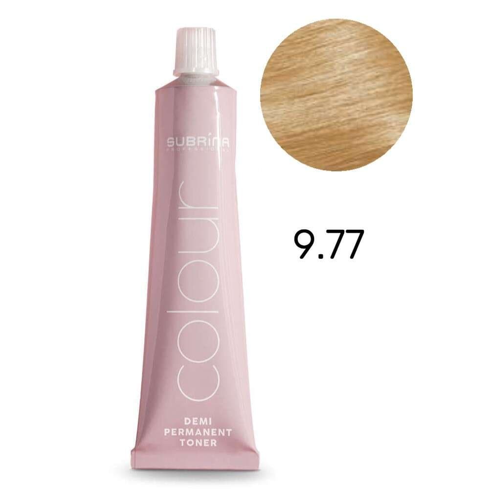 Demi-permanent Colour toner 9/77 czekoladowy bardzo jasny blond