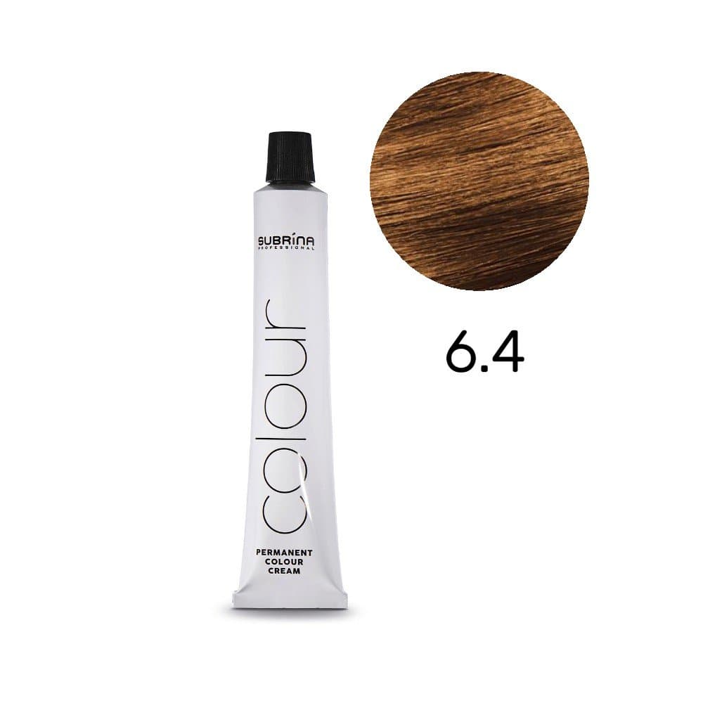 Permanent Colour trwała farba do włosów 6/4 miedziany ciemny blond