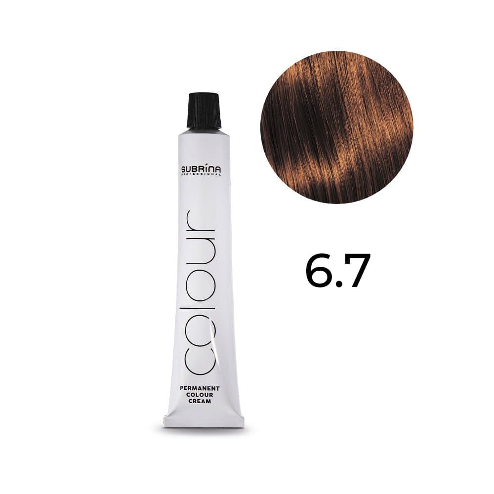 Permanent Colour trwała farba do włosów 6/7 brązowy ciemny blond