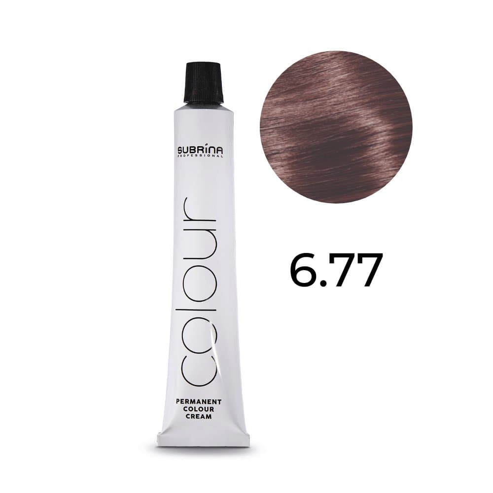 Permanent Colour trwała farba do włosów 6/77 czekoladowy ciemny blond