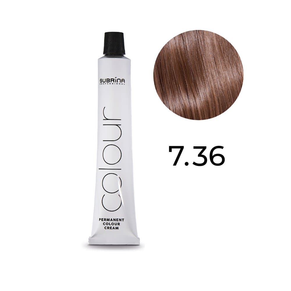 Permanent Colour trwała farba do włosów 7/36 piaskowy średni blond