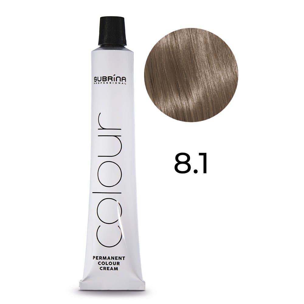 Permanent Colour trwała farba do włosów 8/1 popielaty jasny blond