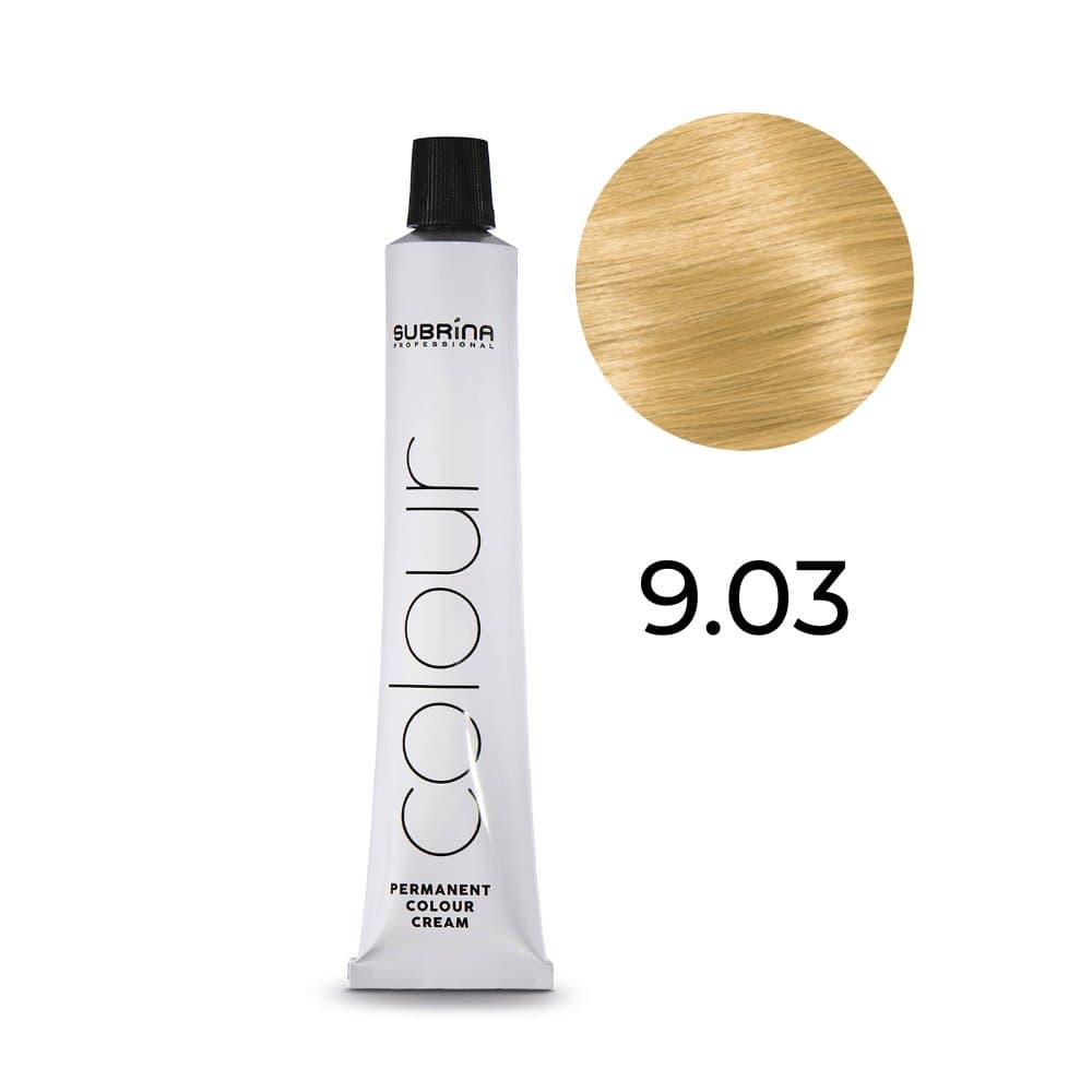 Permanent Colour trwała farba do włosów 9/03 naturalny złoty bardzo jasny blond