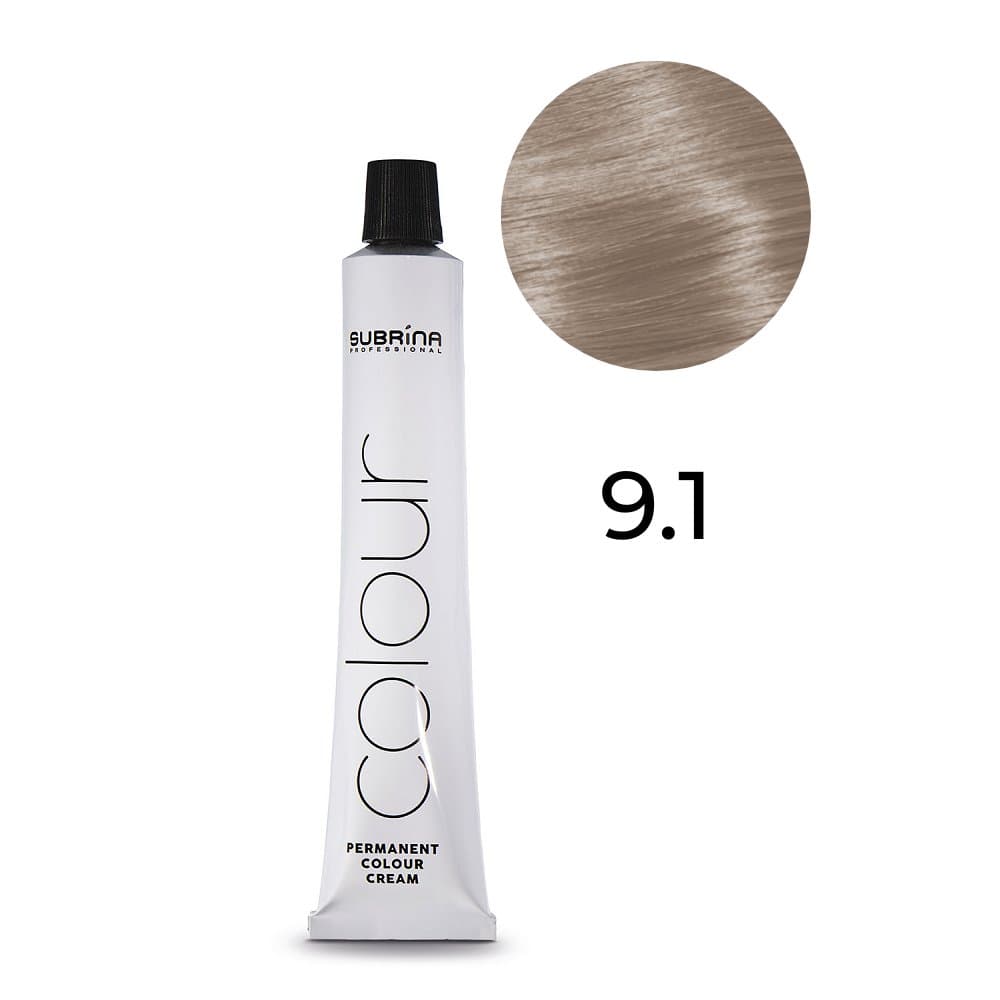 Permanent Colour trwała farba do włosów 9/1 popielaty bardzo jasny blond