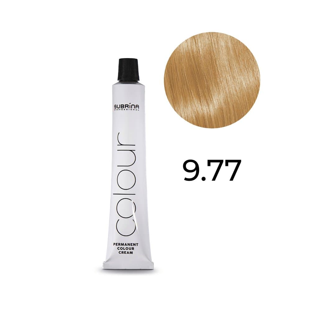 Permanent Colour trwała farba do włosów 9/77 czekoladowy bardzo jasny blond