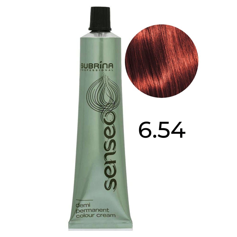 Senseo farba demi-permanentna 6/54 Czerwono-złoty ciemny blond