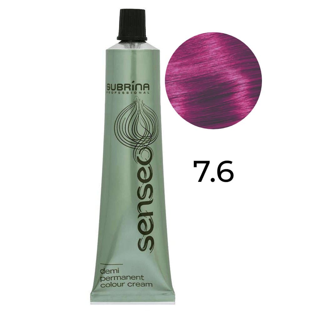 Senseo farba demi-permanentna 7/6 Intensywnie purpurowy średni blond