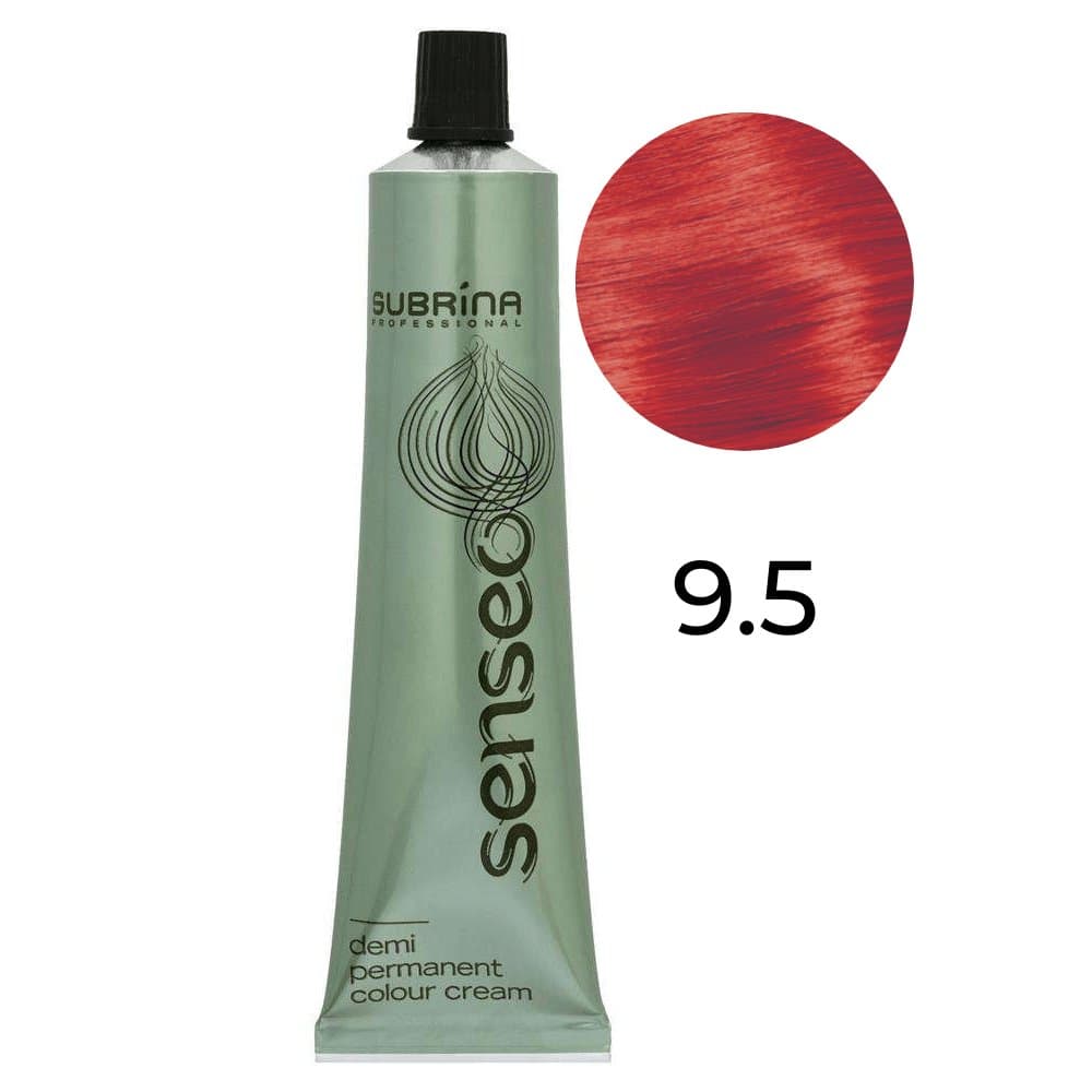 Senseo farba demi-permanentna 9/5 Intensywnie czerwony bardzo jasny blond