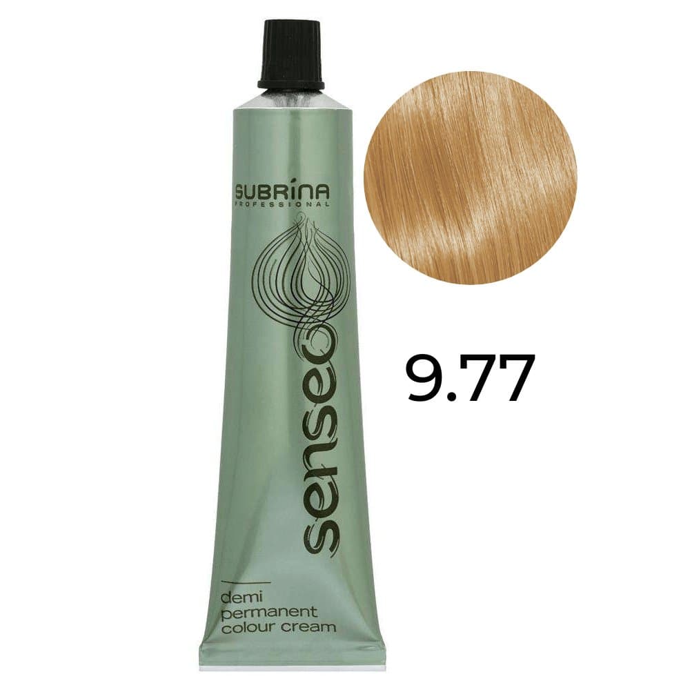 Senseo farba demi-permanentna 9/77 Intensywnie brązowy bardzo jasny blond