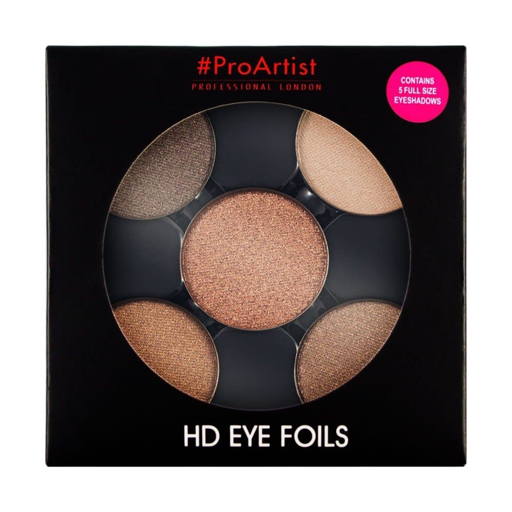 Makeup Pro Artist, zestaw pięciu cieni do palety magnetycznej Bare