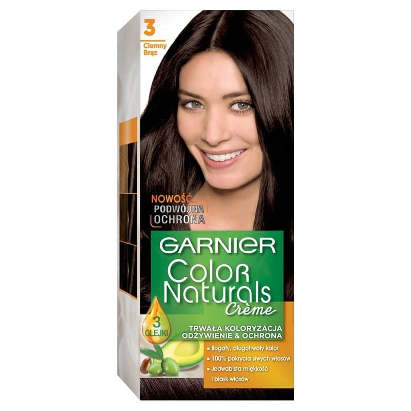 Color Naturals Creme trwała koloryzacja 3 Ciemny Brąz