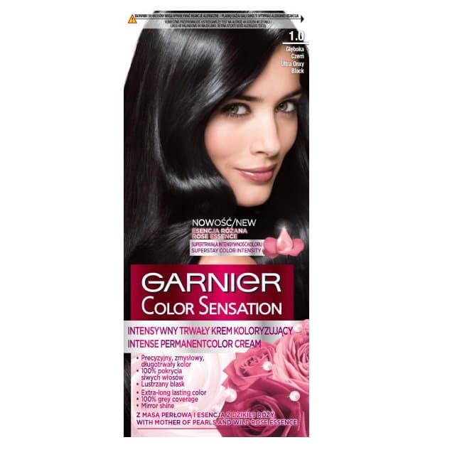 Color Sensation trwała koloryzacja 1.0 Głęboka Onyksowa Czerń