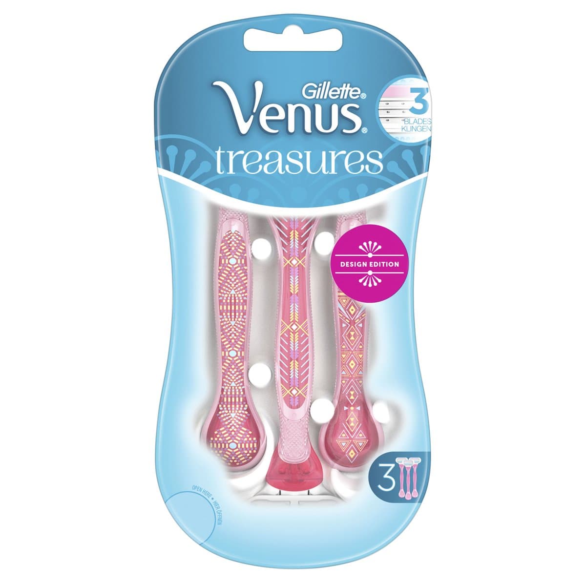 Venus Treasure Pink maszynki jednorazowe