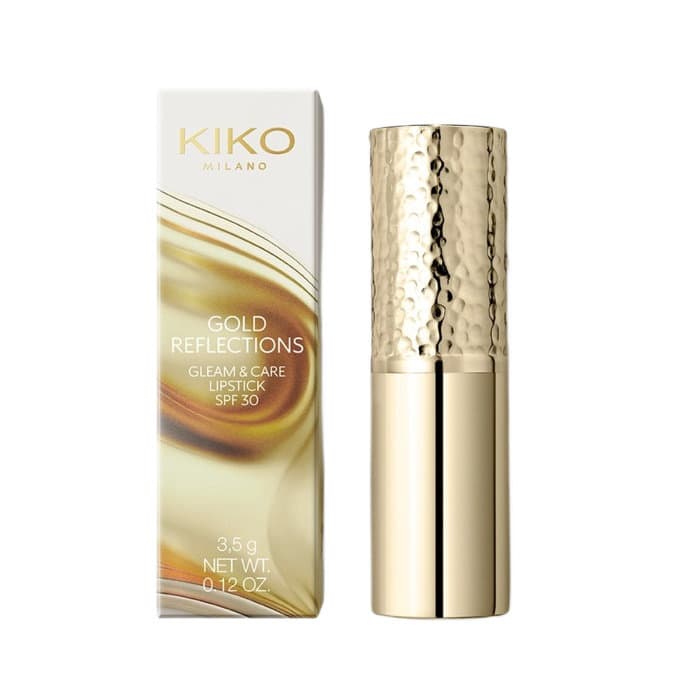 Gold Reflections Gleam & Care Lipstick SPF30 kremowa odżywcza pomadka do ust 03 Tropical Mauve