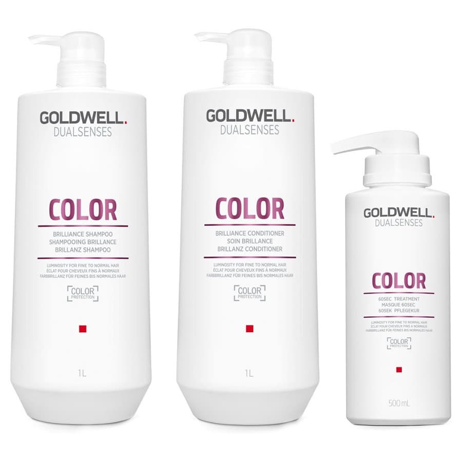 Dualsenses Color zestaw: szampon 1000 ml + odżywka 1000 ml + maska 500 ml