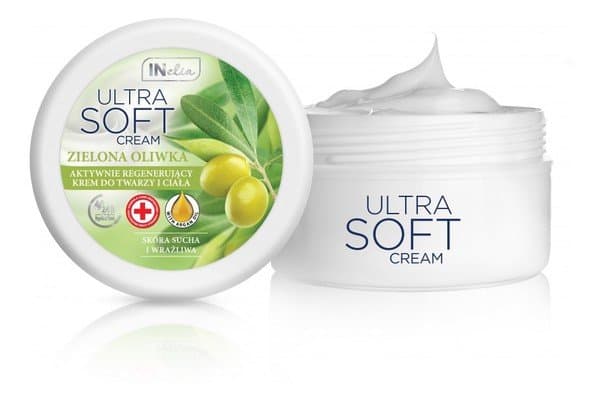 Ultra Soft Zielona Oliwka — krem do twarzy i ciała