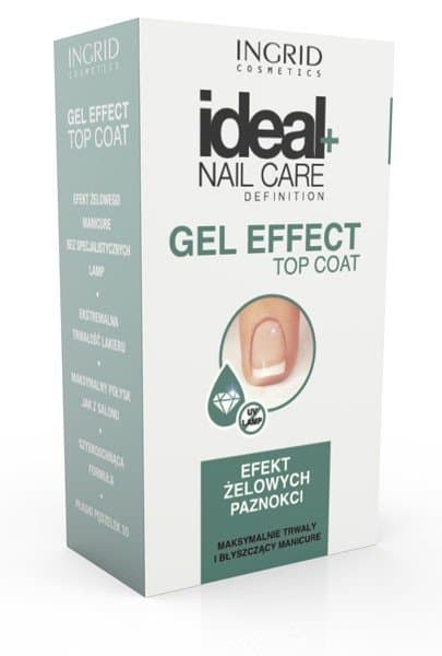 Ingrid, Ideal Nail Care, preparat nawierzchniowy efekt żelowych paznokci