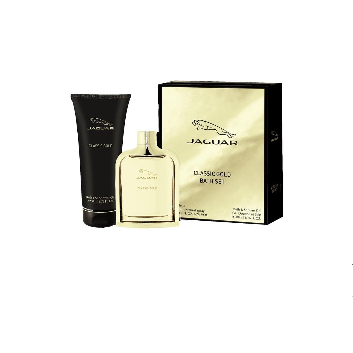 Classic Gold — zestaw EDT i żel pod prysznic