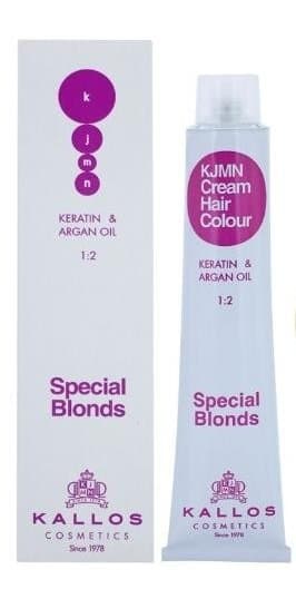 KJMN Professional farba do włosów 11.10 bardzo jasny popielaty blond