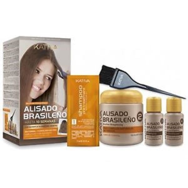 Keratin & Argan Brazilian, Zestaw do keratynowego prostowania włosów