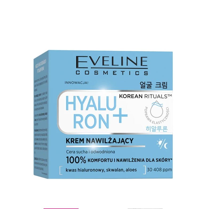 Hyaluron + Korean Rituals nawilżający krem do twarzy