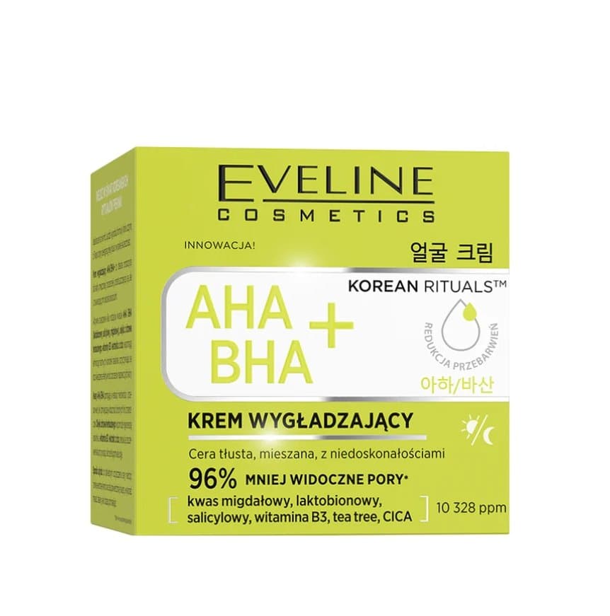 AHA + BHA Korean Rituals krem do twarzy nawilżająco-wygładzający
