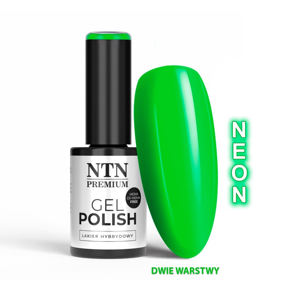 Limited Edition Greens lakier hybrydowy nr 567 – neonowa czysta zieleń