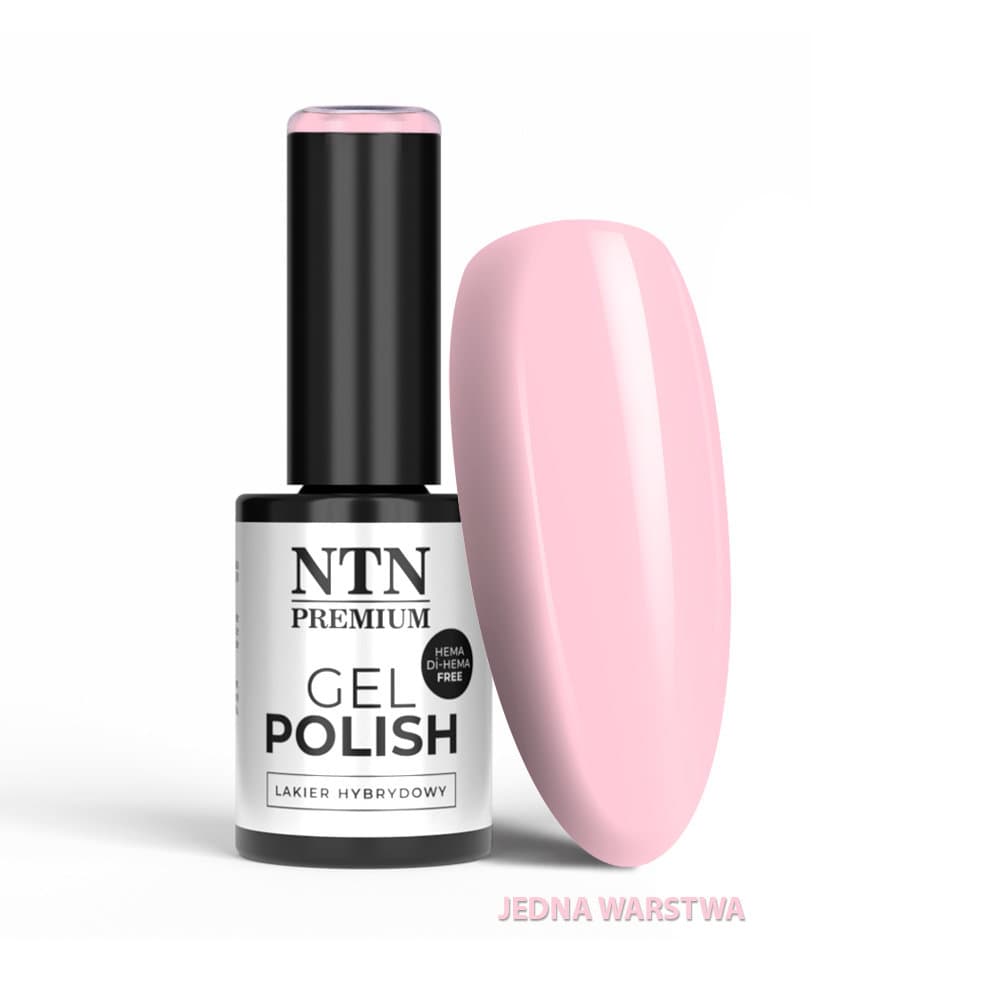 Delight Sorbet lakier hybrydowy nr 148 – bardzo jasny pudrowy róż, bez HEMA/Di-HEMA
