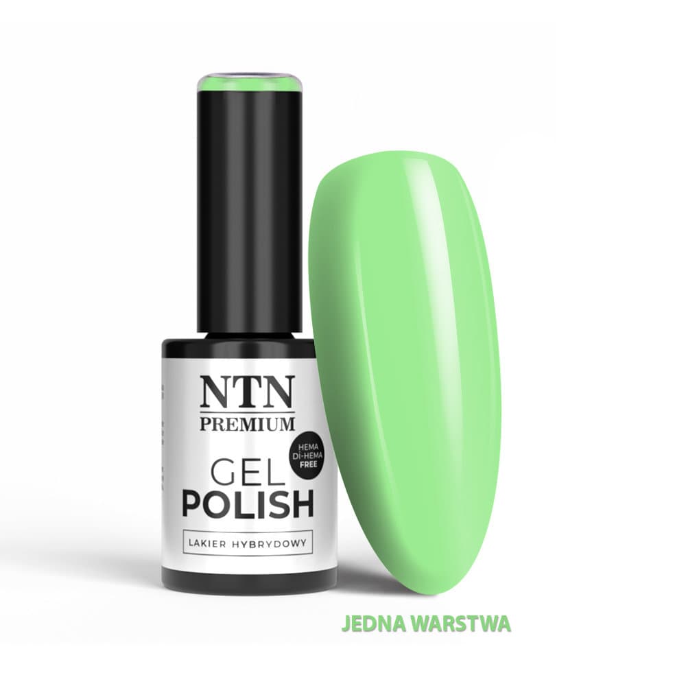 Soft Touch lakier hybrydowy nr 07 – pastelowa zieleń (bez HEMA/Di-HEMA)