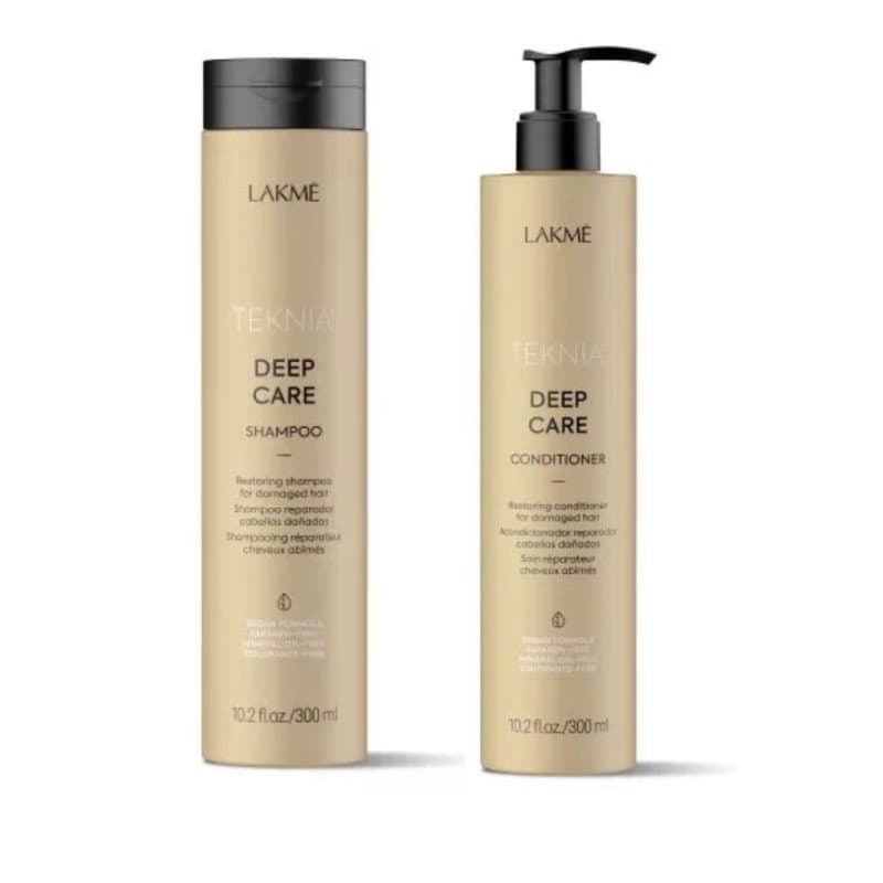 Teknia Deep Care zestaw: szampon 300ml + odżywka 300ml