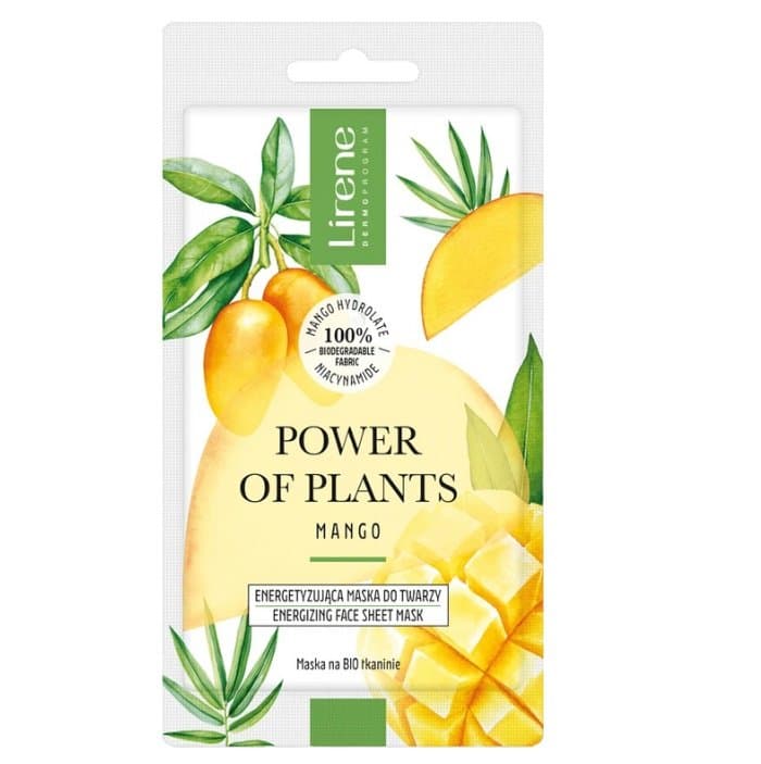 Power Of Plants, Energetyzująca Maska Do Twarzy, Mango