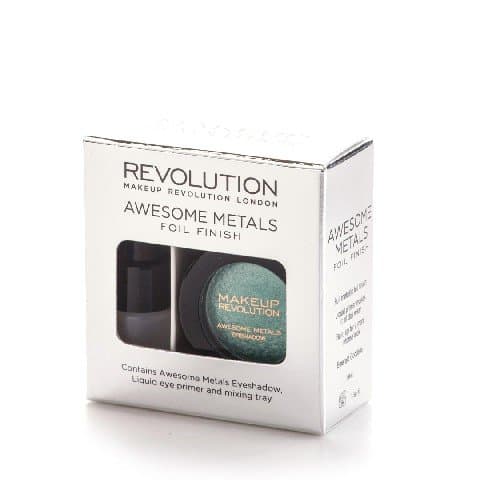 Makeup Revolution, Awesome Metals Foil Finish, metaliczny cień do powiek Emerald Goddes
