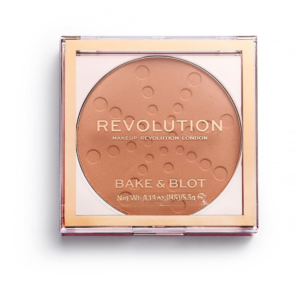 Bake & Blot Pressed Powder – Peach