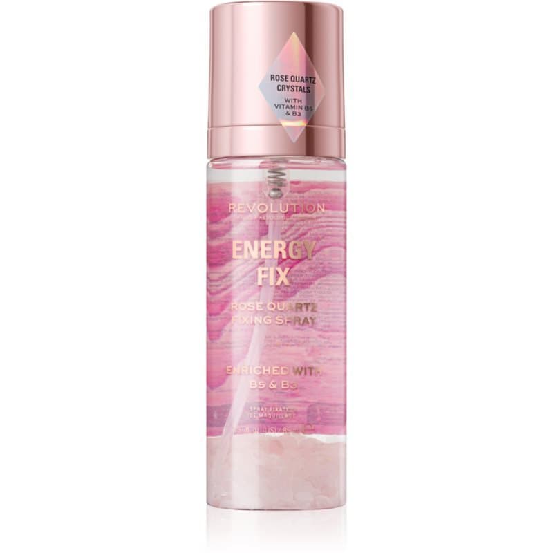 Crystal Aura Energy Fix Rose Water Setting Spray