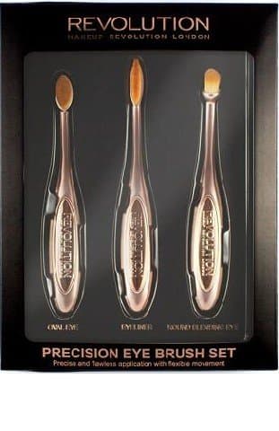 Makeup Revolution, Precision Eye Set, zestaw szczotek do makijażu oczu