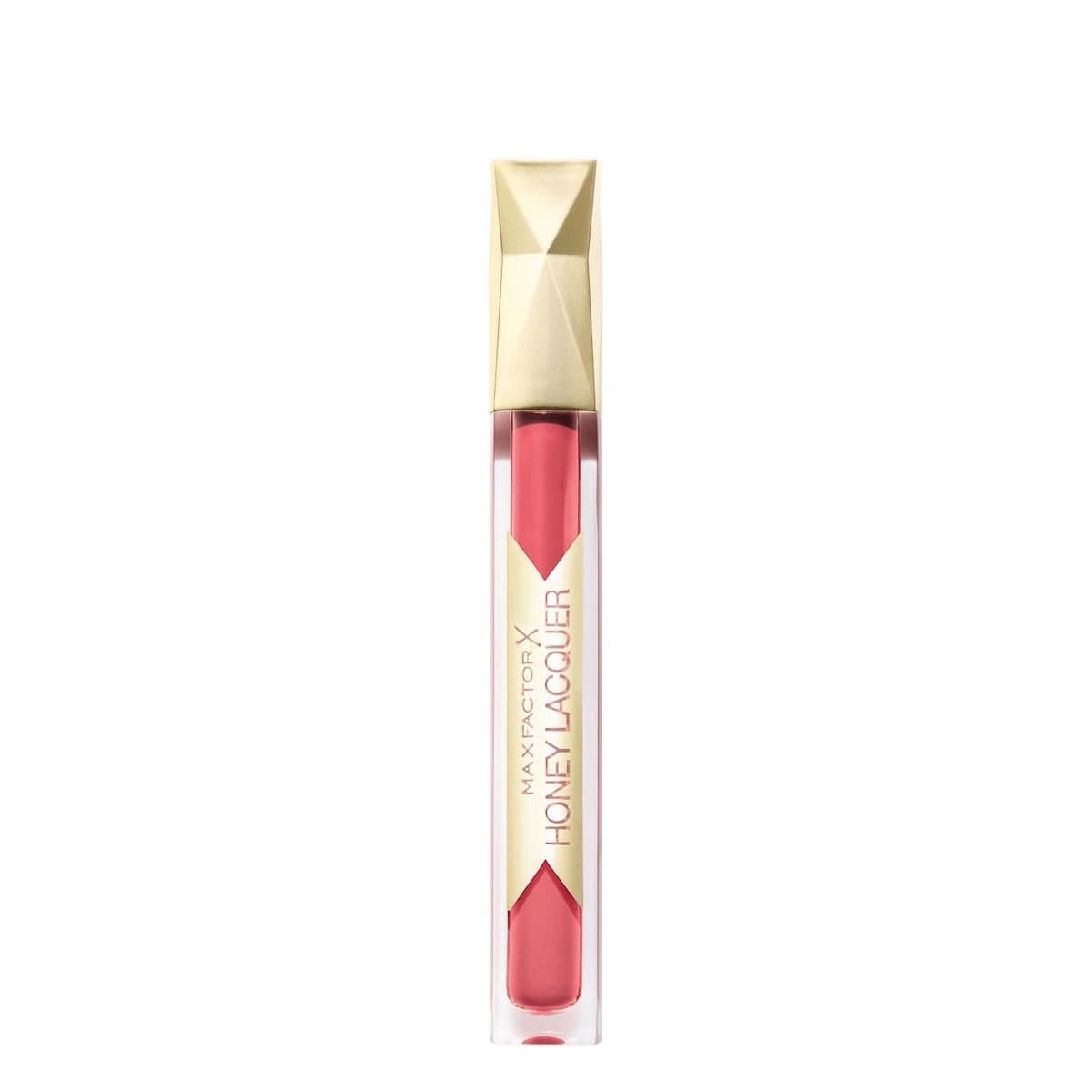 Factor, Elixir Honey Lacquer, odżywiający błyszczyk do ust nr 20 - Indulg Coral